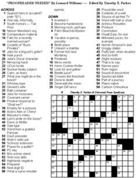 This printable crossword puzzles medium difficulty gallery is created because we know that photos are best way to give you inspirations. Medium Difficulty Crossword Puzzles to Print and Solve ...