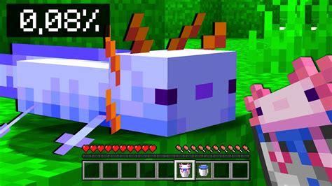 Cerco Laxolotl PiÙ Raro Di Minecraft Nel Mio Mondo Ita Youtube