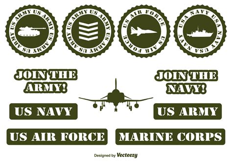 Check out our military svg selection for the very best in unique or custom, handmade pieces from our digital shops. Military Vector Elements - Download Free Vectors, Clipart ...