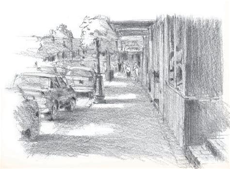 Sketch A Street Scene With Grant Fuller