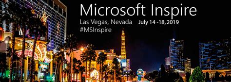 Microsoft Inspire 2019 Together We Achieve More Spanish Point