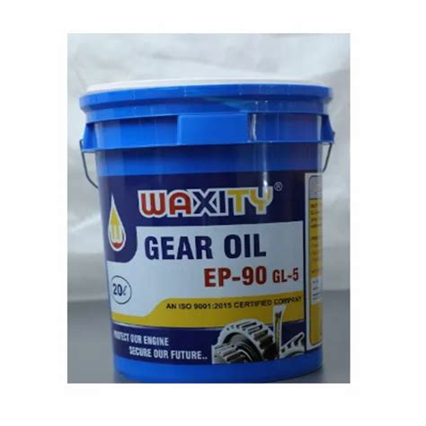 Waxity Ep 90 Gl 5 Gear Oil For Waxiyt Lubricant Packaging Size 20l