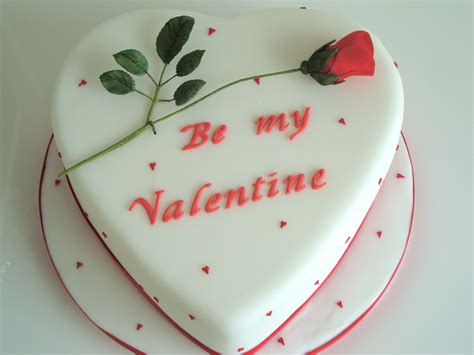 The invitees to the birthday party and the birthday boy/girl wait eagerly for a delicious cake. Valentines Heart Cake - Celebration Cakes - Cakeology