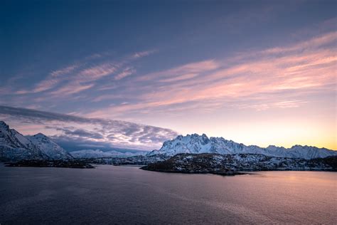 Ice Mountain Sea Clouds Arctic Polar Hd Nature 4k Wallpapers Images