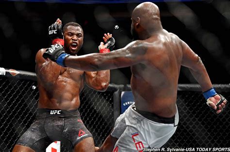 Ciryl gane, with official sherdog mixed martial arts stats, photos, videos, and more for the heavyweight fighter from united states. MMA - UFC 226 : Francis Ngannou s'incline face à Derrick ...
