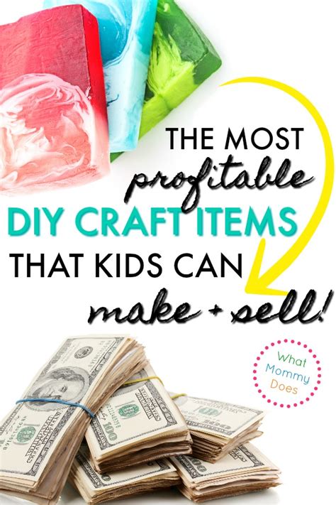 17 Best Things For Kids To Make And Sell Crafts For Teens To Make