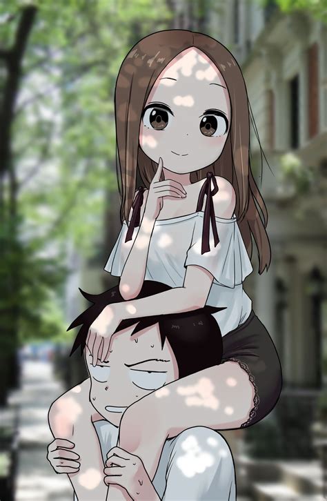 Nishikata Taking Takagi Out For A Walk [karakai Jouzu No Takagi San] Anime Otaku Anime Anime