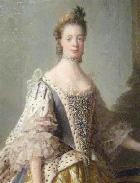 Portrait Of Sophia Charlotte Of Mecklenburg Strelitz Wife Of King