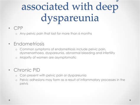 Ppt Dyspareunia Powerpoint Presentation Free Download Id