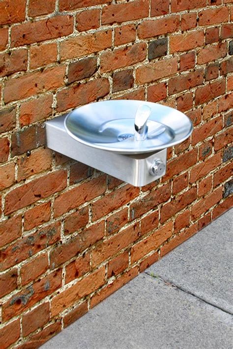 Plaza Drinking Fountain Wall Mounted Commercial Systems Australia