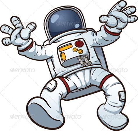 Cartoon Astronaut Vectors Graphicriver