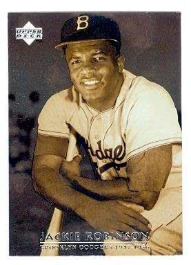 During his relatively short playing career, jackie robinson appeared on baseball cards for a very limited amount of time. Amazon.com: Jackie Robinson Baseball Card (Brooklyn ...