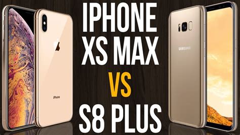 IPhone XS Max Vs S8 Plus Comparativo YouTube