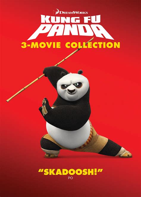 Kung Fu Panda 3 Movie Collection Box Set Dvd