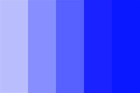 Violet To Blue Color Palette