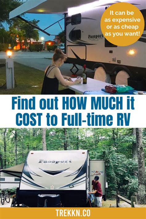 How Much Does Full Time Rv Living Cost For Us A Lot Trekkn Rv
