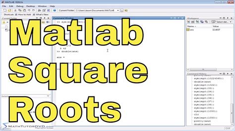 Matlab Online Tutorial 15 Factorial Square Roots And Nth Roots