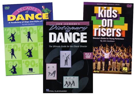 Dance And Riser Choreography Dvds Set With John Jacobson Music In Motion