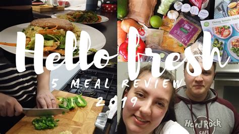 We Tried Hello Fresh For A Week Review March 2019 Youtube