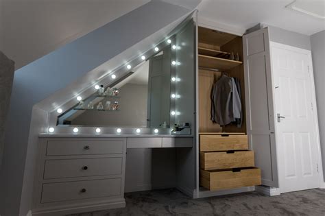 Bedroom Furniture Sliding Wardrobe Design With Dressing Table