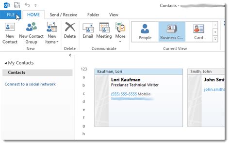 It features a rich collection of element templates that outputs different content from your model, in different layout and styles. How to Export a Contact to and Import a Contact from a vCard (.vcf) File in Outlook 2013