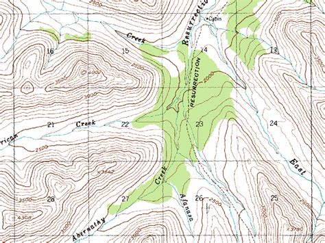 Can A Topographical Map Be Called A Contour Map Chm