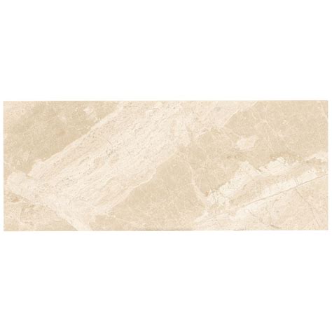 Queen Beige Polished Tile 8 X 20 In Wall Tile Marble The Tile