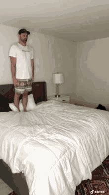 Back Flipping Into Bed GIFs Tenor