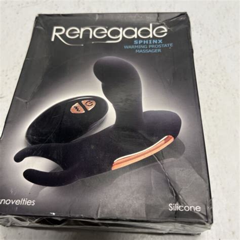 Renegade Sphinx Warming Prostate Massager Ultra Speed Anal Stimulator W Control For Sale Online