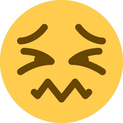 😖 Cara De Frustración Emoji