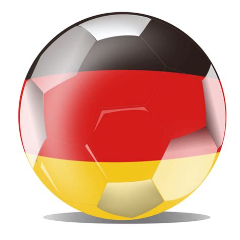 Germany Flag Football Transparent Png And Svg Vector File