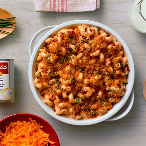 Soup maker, failed to lift sales in the past month, said alexia howard, an analyst at sanford c. Campbell's Cheddar Cheese Soup Mac And Cheese : Slow ...