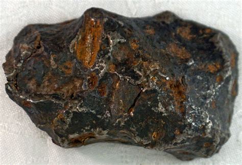 Stunning Iron Nickel Meteorite Sliced On One Side 880 Grams Nice
