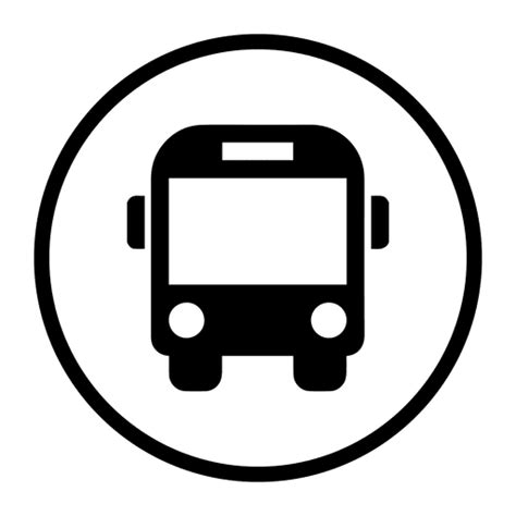 Travel Bus Round Icon Transparent Png And Svg Vector File