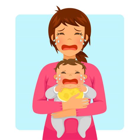Postpartum Depression Illustrations Royalty Free Vector Graphics