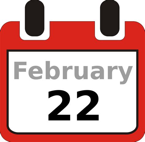 Free Images February 22 Svg 5