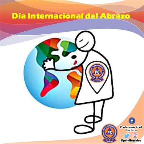 Protección Civil Táchira Día Internacional del Abrazo