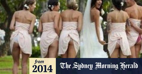 Bridesmaids Bare All In An Unusual Wedding Trend