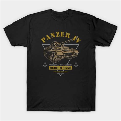 Panzer Iv Ww Tank T Shirt Teepublic