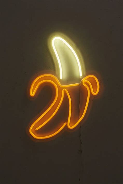 Banana Neon Sign Urban Outfitters