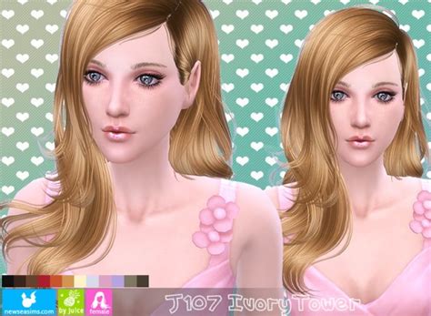 Newsea J149 Unchained Hair Sims 4 Hairs Sims 4 Hair Male Sims 4 Sims