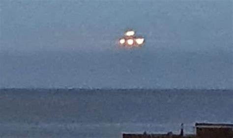 Ufo Spotted Hovering Over Seafront For 10 Seconds Before Vanishing