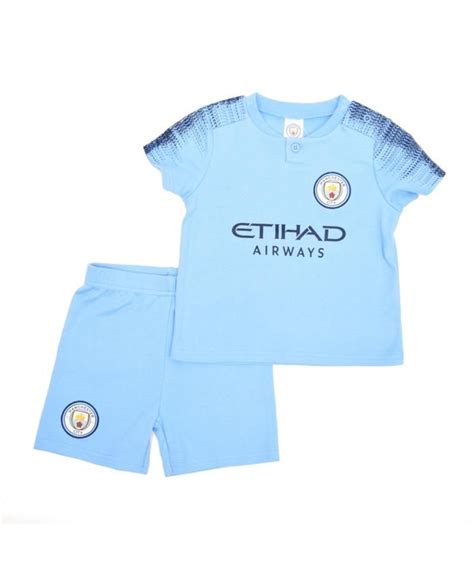 Manchester City Baby Kit T Shirt And Shorts 201819 Season Baby