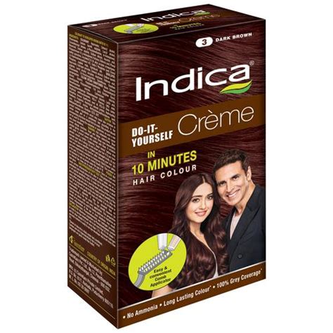Buy Indica Diy Creme Minute Hair Colour With Comb Applicator No