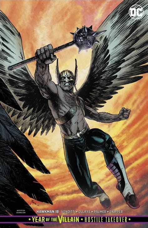 Hawkman 18 B Jan 2020 Comic Book By Dc