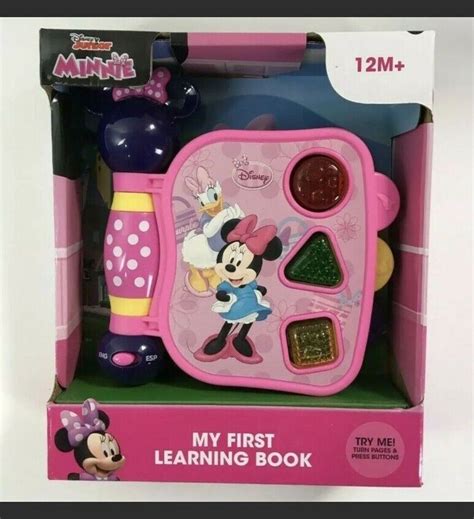 New Disney Minnie Mouse Bowtique My First Learning Book Shapes