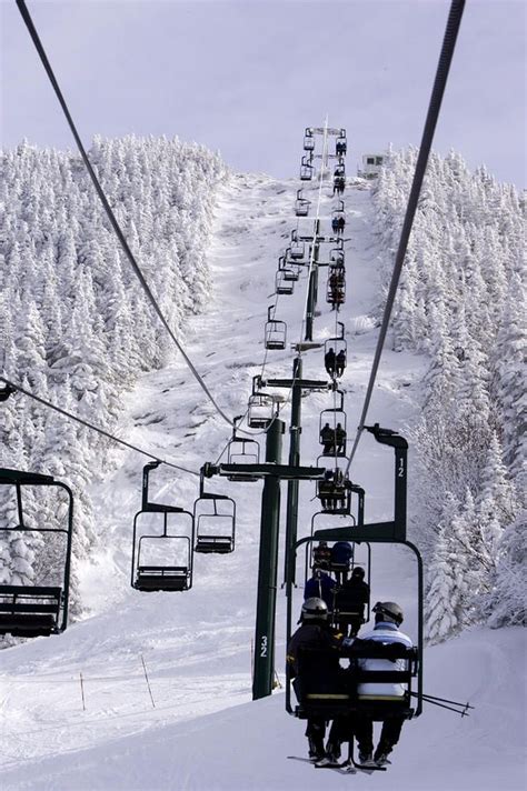 Ski Lift At A Resort Photograph By Tim Laman Snow Trip Snow Boarding