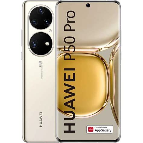 Huawei P50 Pro 256gb 8gb Ram Dual Sim Cocoa Gold