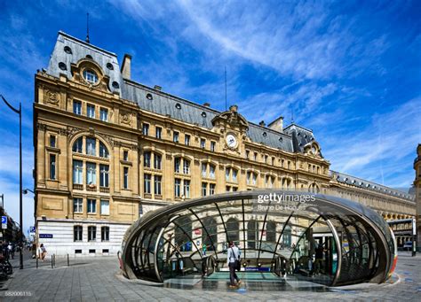 Stock Photo Saint Lazare Train Station At Paris Paris Still Image