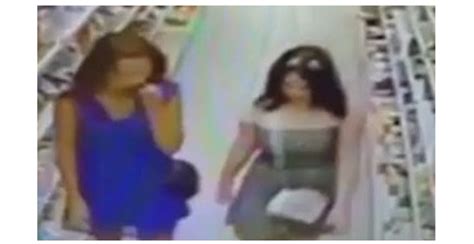 2 Women Caught On Camera Hiding Sweets In Their Private Parts Inside A Supermarket See Photos